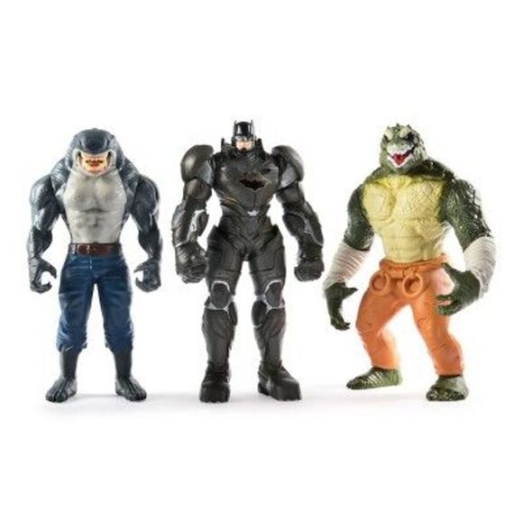 King Shark - DC Comics Batman Giant Series 12" Action Figure Set - 3pk - Picture 1 of 4